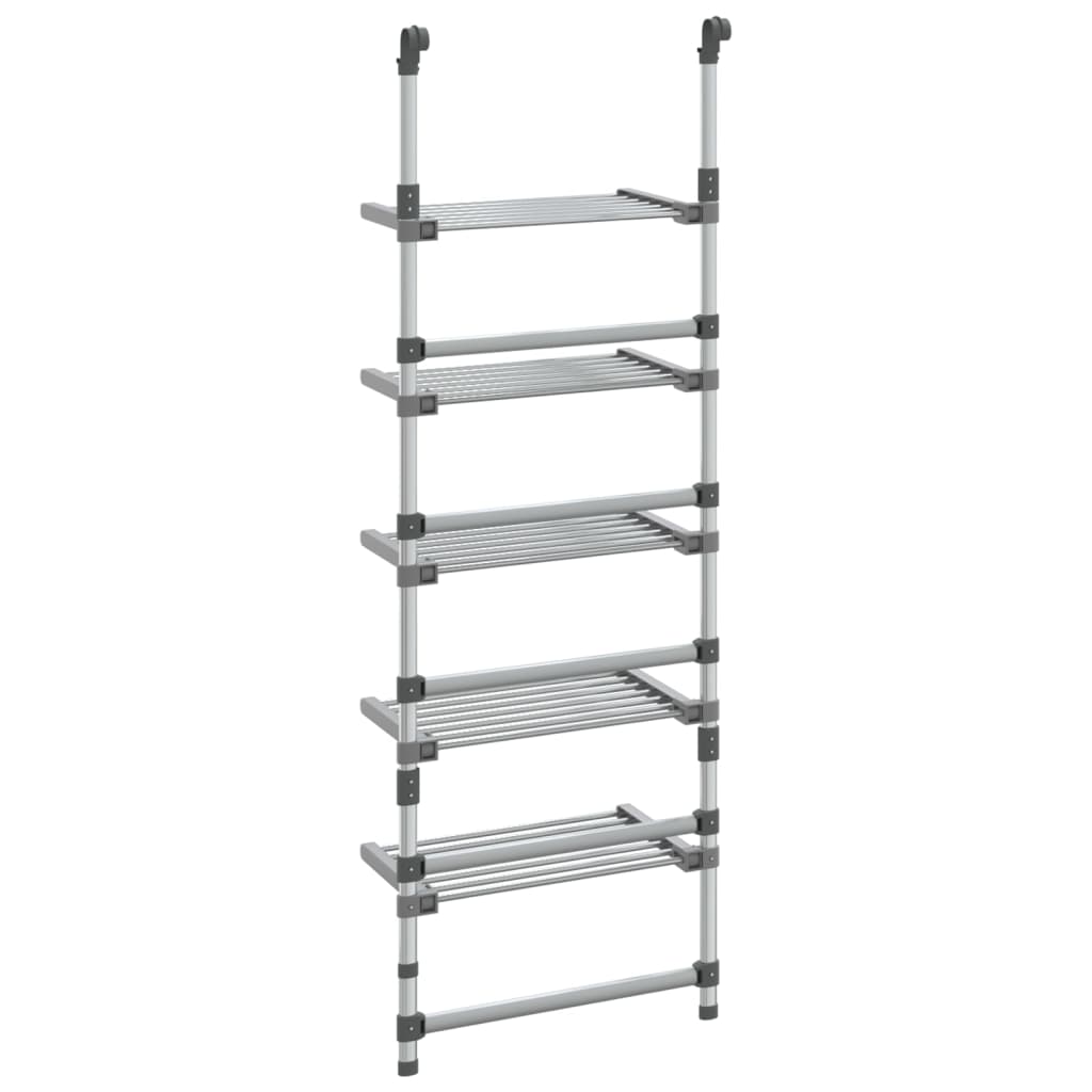 Torkställning Vägg 5 Nivåer Aluminium