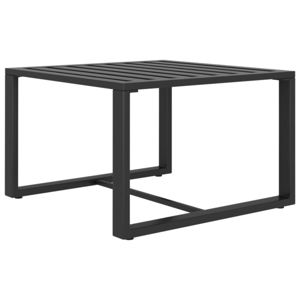 Loungegrupp För Trädgården 5Delar Med Dynor Aluminium Antracit