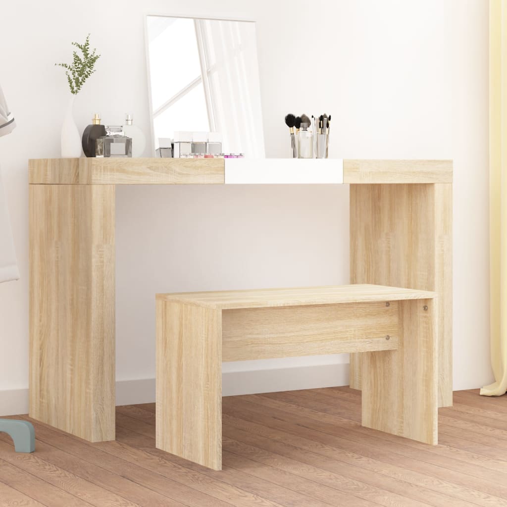 Sminkpall 70X35X45 Cm Konstruerat Trä