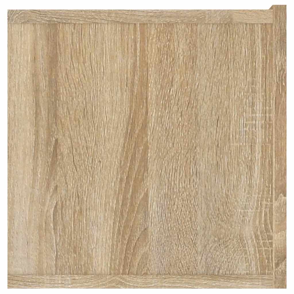 Tv-Bänkar 2 St Sonoma-Ek 80X30X30 Cm Konstruerat Trä