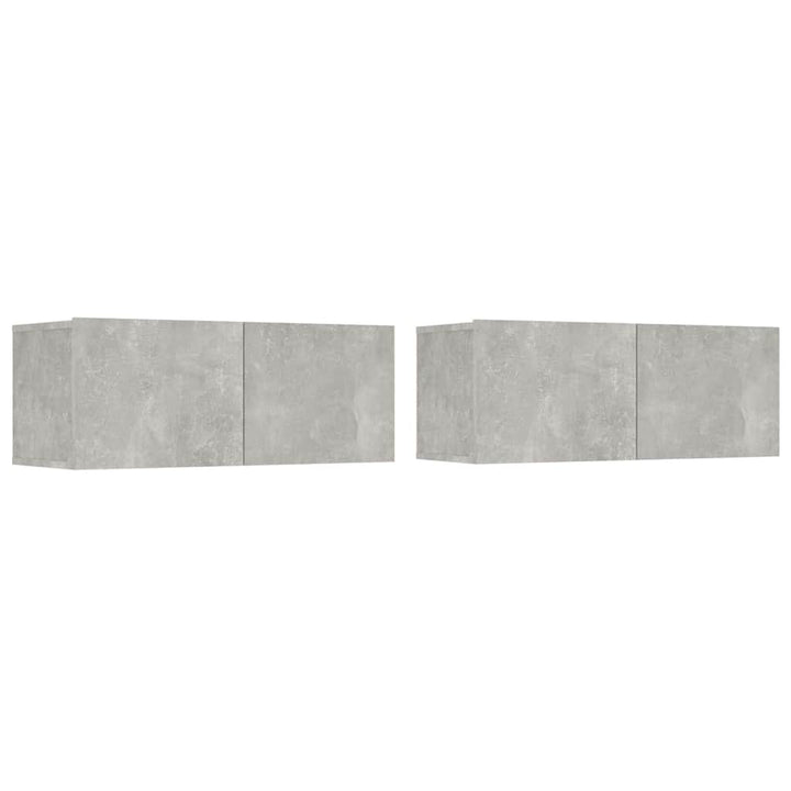 Tv-Skåp 2 St 80X30X30 Cm Konstruerat Trä