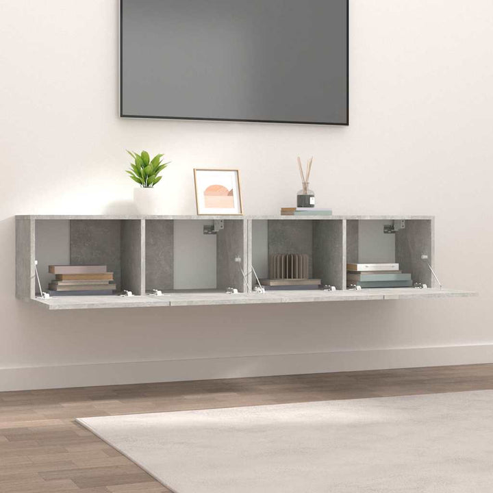 Tv-Skåp 2 St 80X30X30 Cm Konstruerat Trä