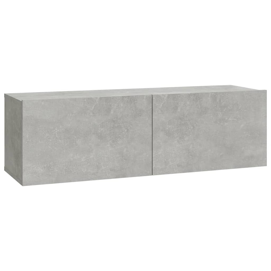 Väggmonterade Tv-Bänkar 2 St 100X30X30 Cm Konstruerat Trä
