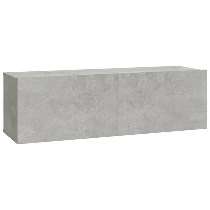Väggmonterade Tv-Bänkar 2 St 100X30X30 Cm Konstruerat Trä