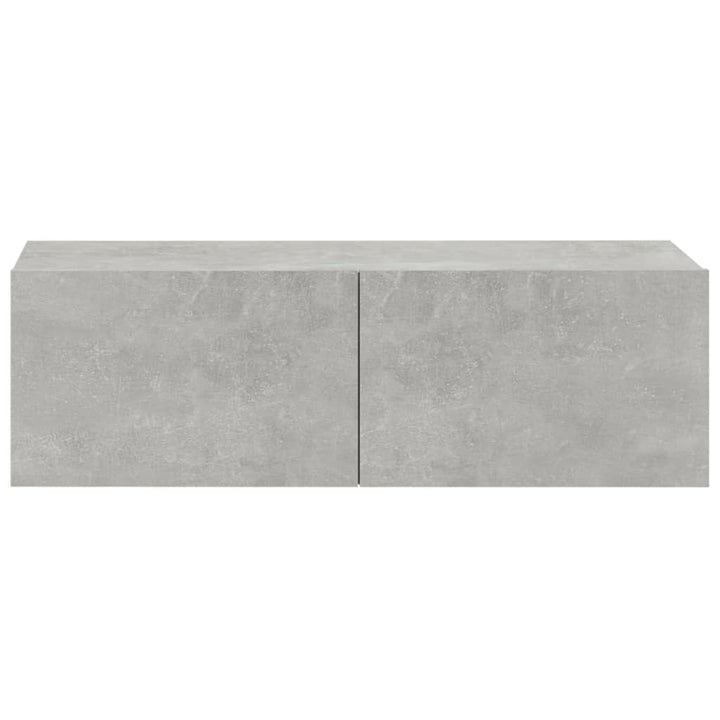 Väggmonterade Tv-Bänkar 2 St 100X30X30 Cm Konstruerat Trä