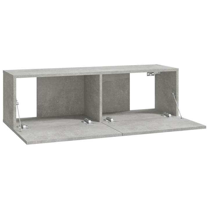 Väggmonterade Tv-Bänkar 2 St 100X30X30 Cm Konstruerat Trä