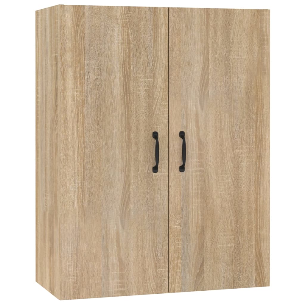 Väggskåp Sonoma-Ek 69,5X34X90 Cm Konstruerat Trä
