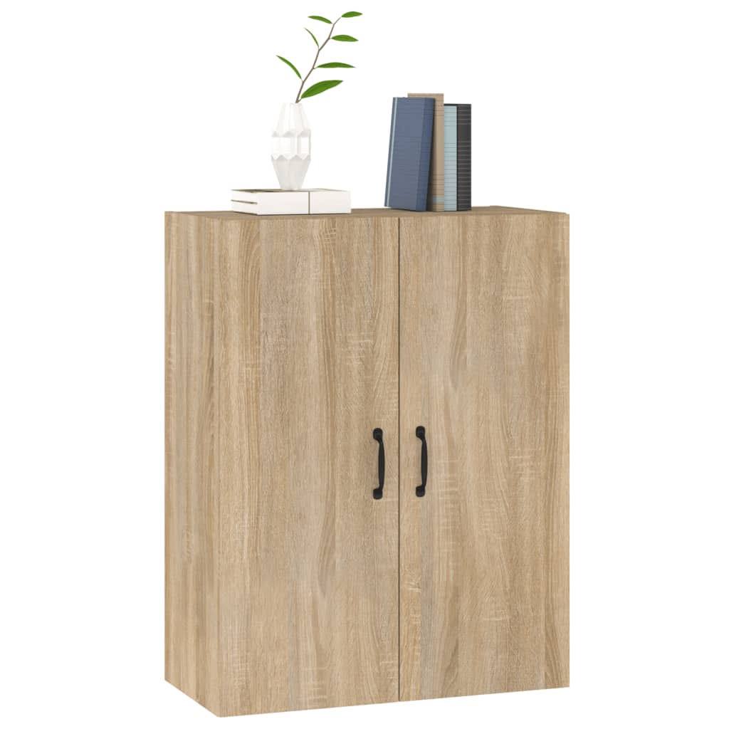 Väggskåp Sonoma-Ek 69,5X34X90 Cm Konstruerat Trä