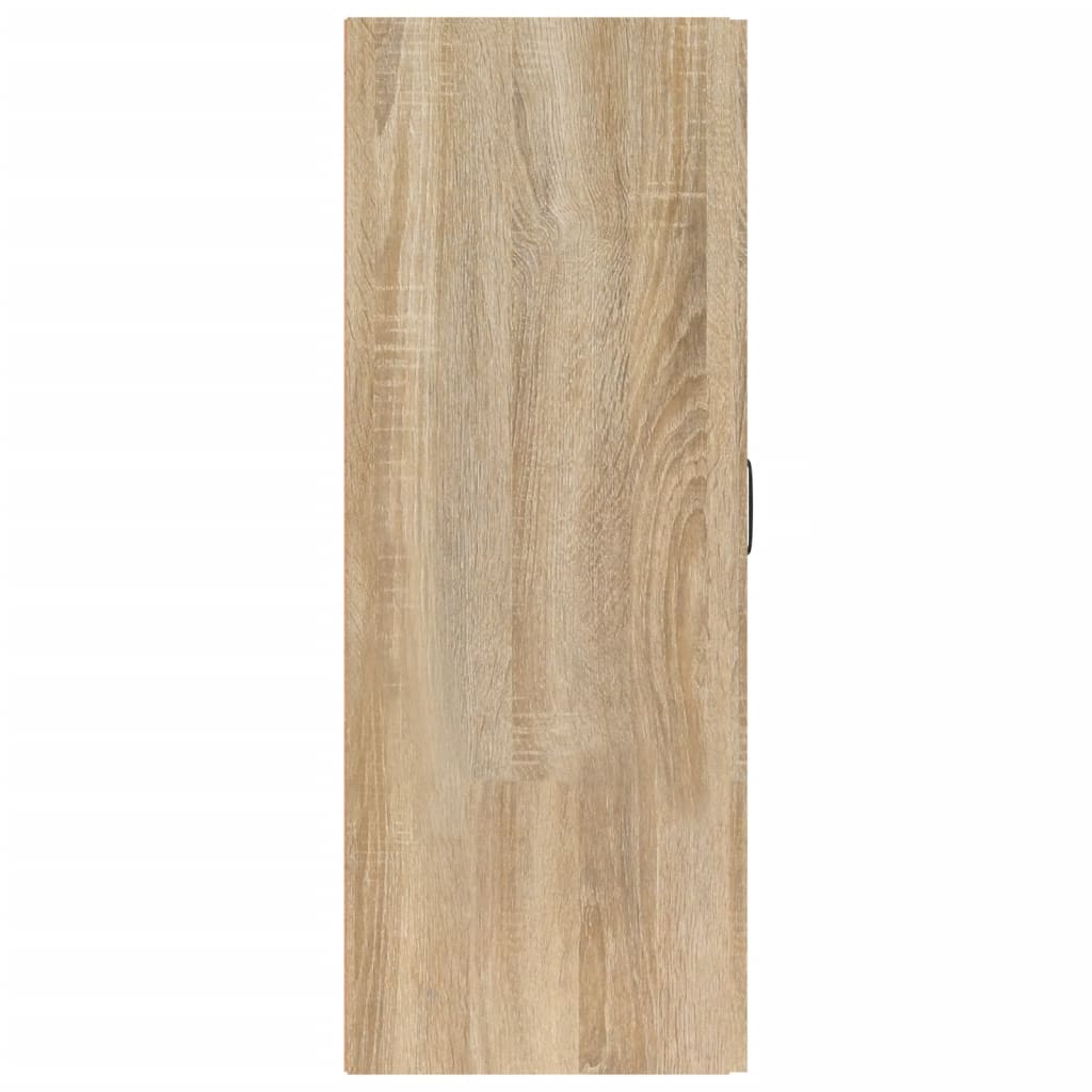 Väggskåp Sonoma-Ek 69,5X34X90 Cm Konstruerat Trä