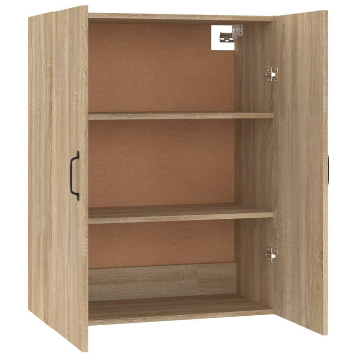 Väggskåp Sonoma-Ek 69,5X34X90 Cm Konstruerat Trä