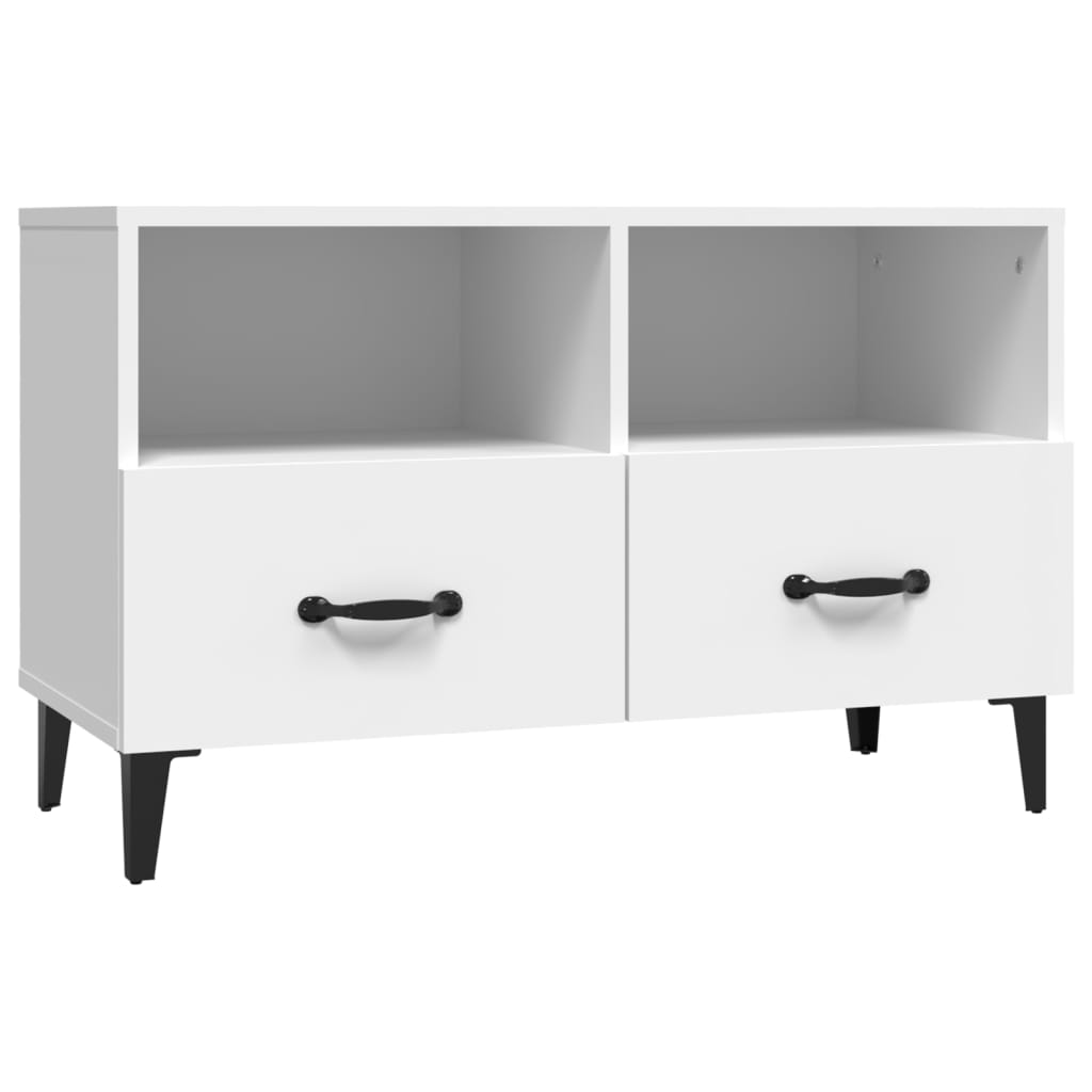 Tv-Bänk 80X36X50 Cm Konstruerat Trä