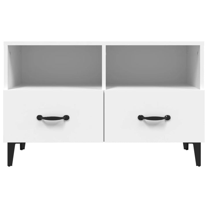 Tv-Bänk 80X36X50 Cm Konstruerat Trä
