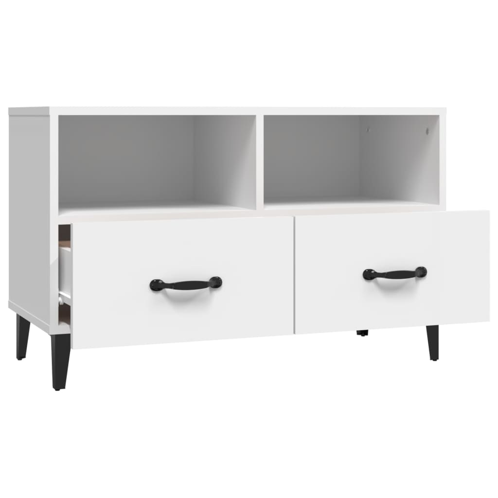Tv-Bänk 80X36X50 Cm Konstruerat Trä