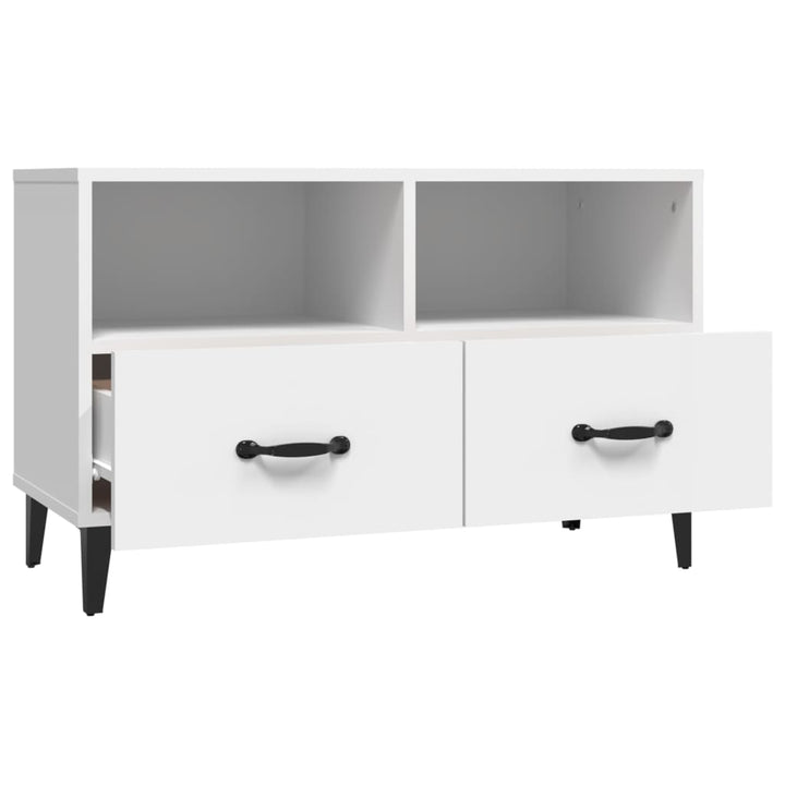 Tv-Bänk 80X36X50 Cm Konstruerat Trä