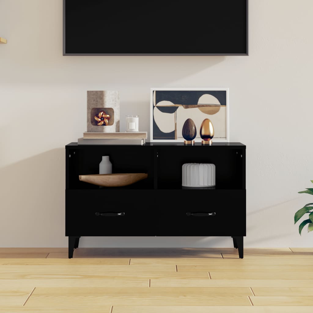 Tv-Bänk 80X36X50 Cm Konstruerat Trä