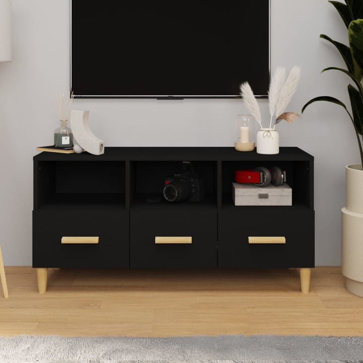 Tv-Bänk 102X36X50 Cm Konstruerat Trä