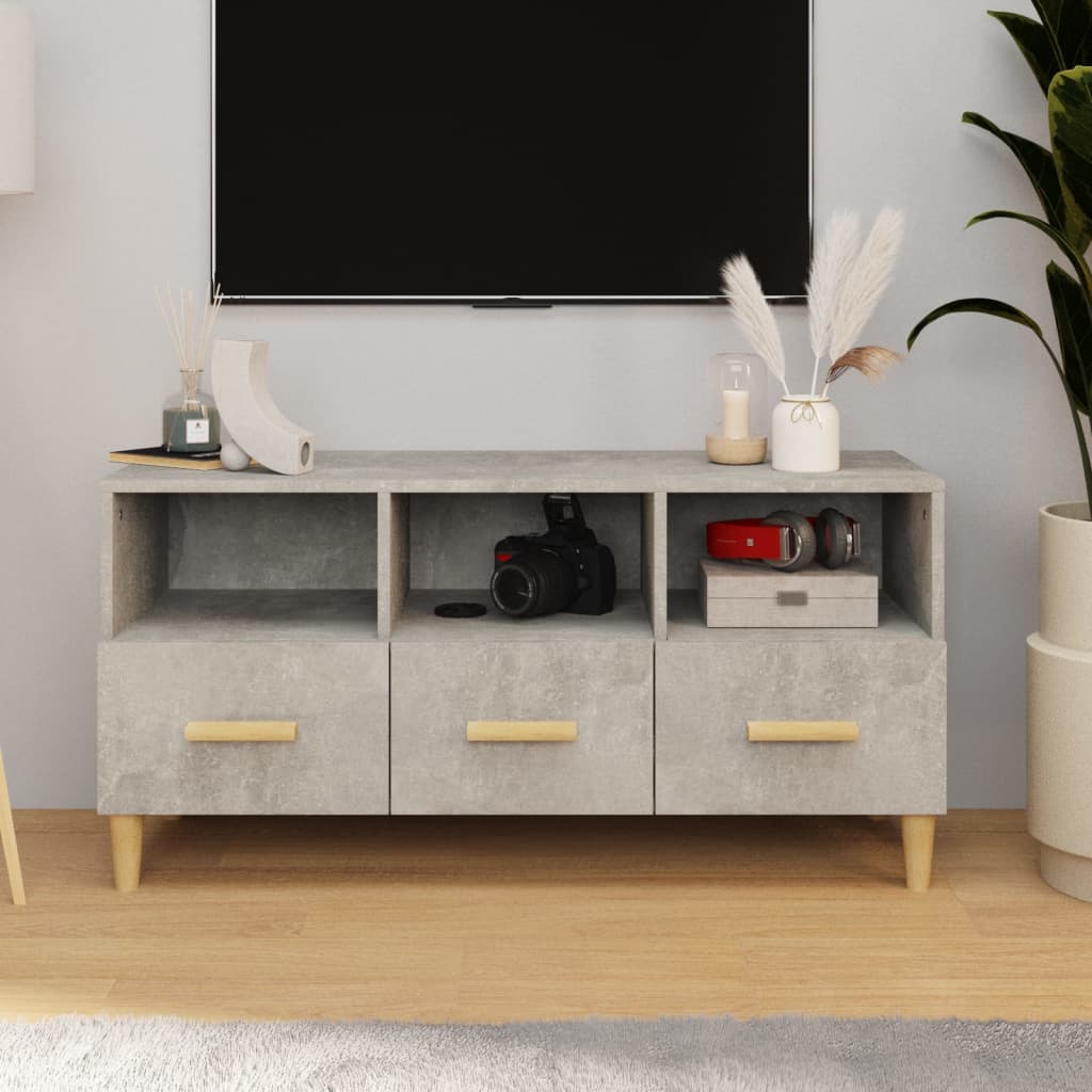 Tv-Bänk 102X36X50 Cm Konstruerat Trä