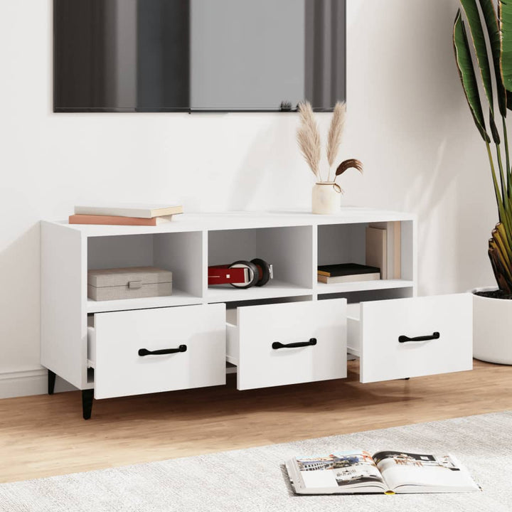 Tv-Bänk 102X35X50 Cm Konstruerat Trä