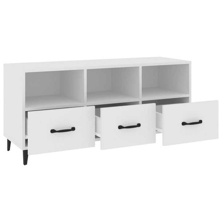 Tv-Bänk 102X35X50 Cm Konstruerat Trä