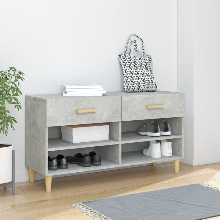 Skoskåp 102X35X55 Cm Konstruerat Trä