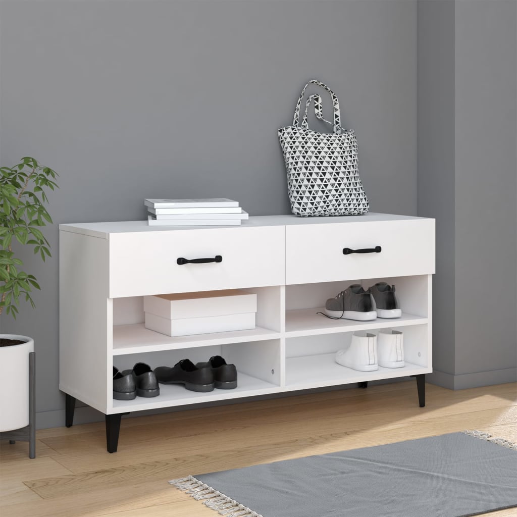 Skoställ 102X35X55 Cm Konstruerat Trä