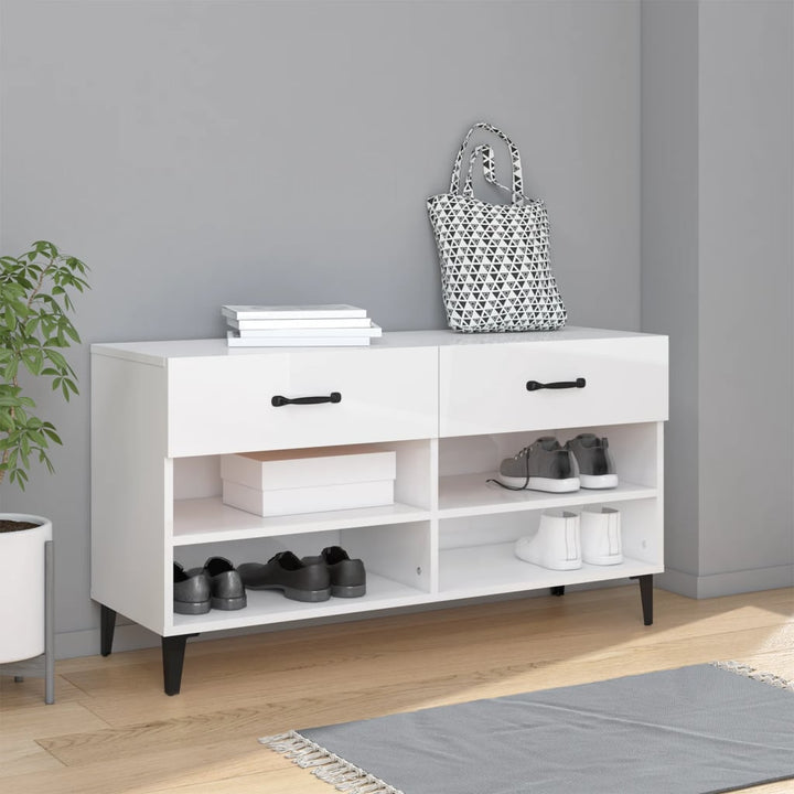 Skoställ 102X35X55 Cm Konstruerat Trä