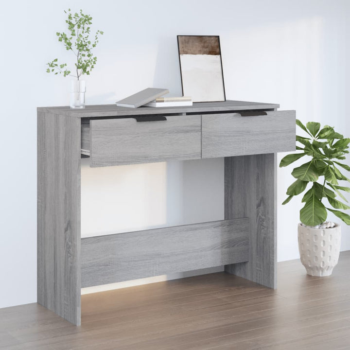 Avlastningsbord Åldrat Trä 90X36X75 Cm Konstruerat Trä