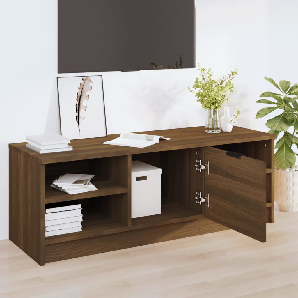 Tv-Bänk 102X35,5X36,5 Cm Konstruerat Trä