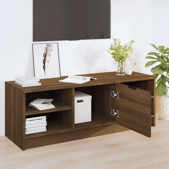 Tv-Bänk 102X35,5X36,5 Cm Konstruerat Trä