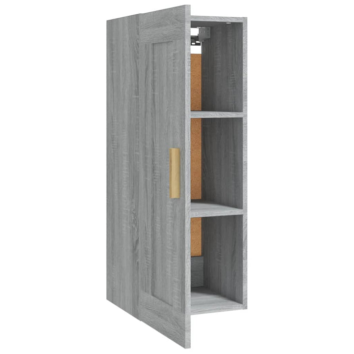 Väggskåp 35X34X90 Cm Konstruerat Trä