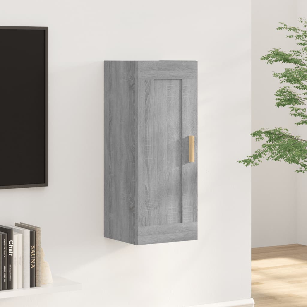 Väggskåp 35X34X90 Cm Konstruerat Trä