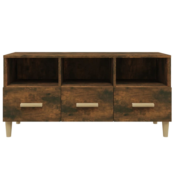 Tv-Bänk 102X36X50 Cm Konstruerat Trä