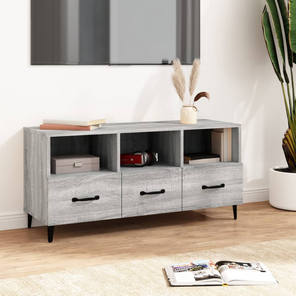 Tv-Bänk 102X35X50 Cm Konstruerat Trä