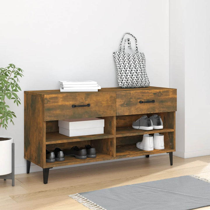 Skoställ 102X35X55 Cm Konstruerat Trä