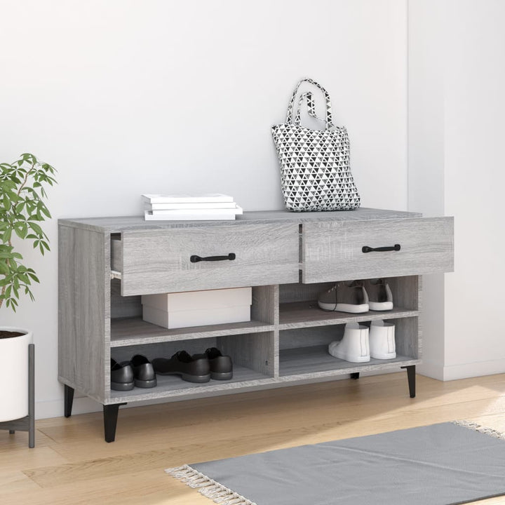 Skoställ 102X35X55 Cm Konstruerat Trä