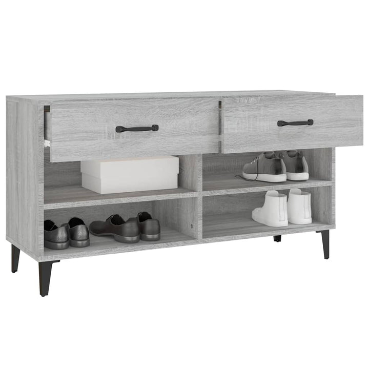 Skoställ 102X35X55 Cm Konstruerat Trä