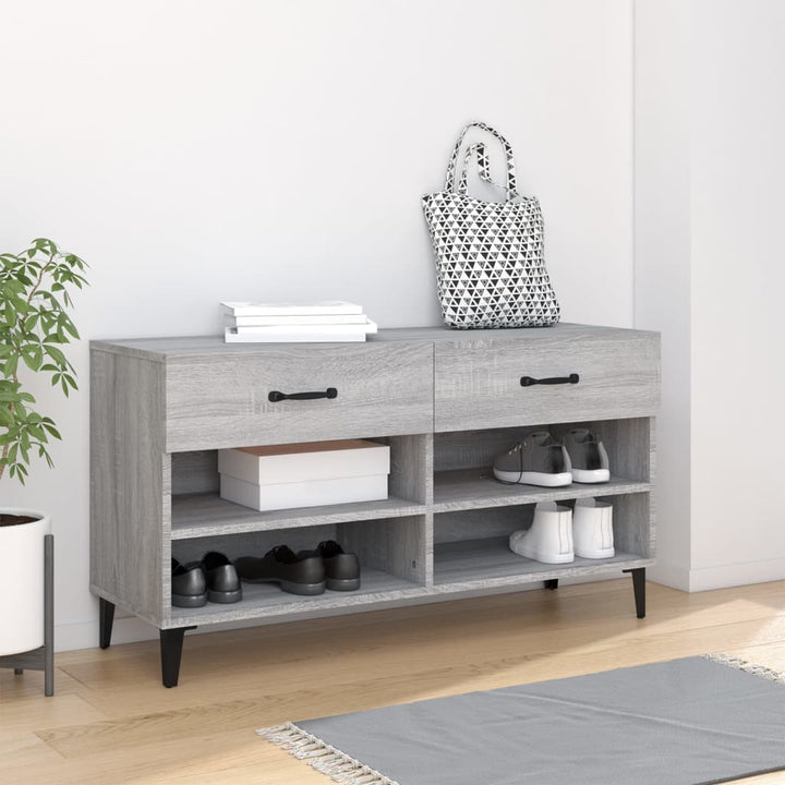 Skoställ 102X35X55 Cm Konstruerat Trä