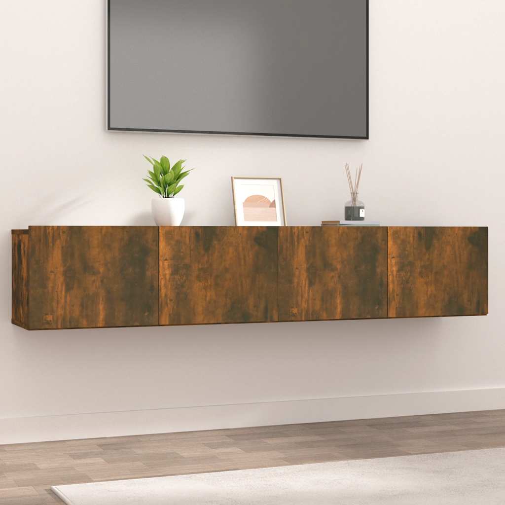 Tv-Bänkar 2 St 80X30X30 Cm Konstruerat Trä