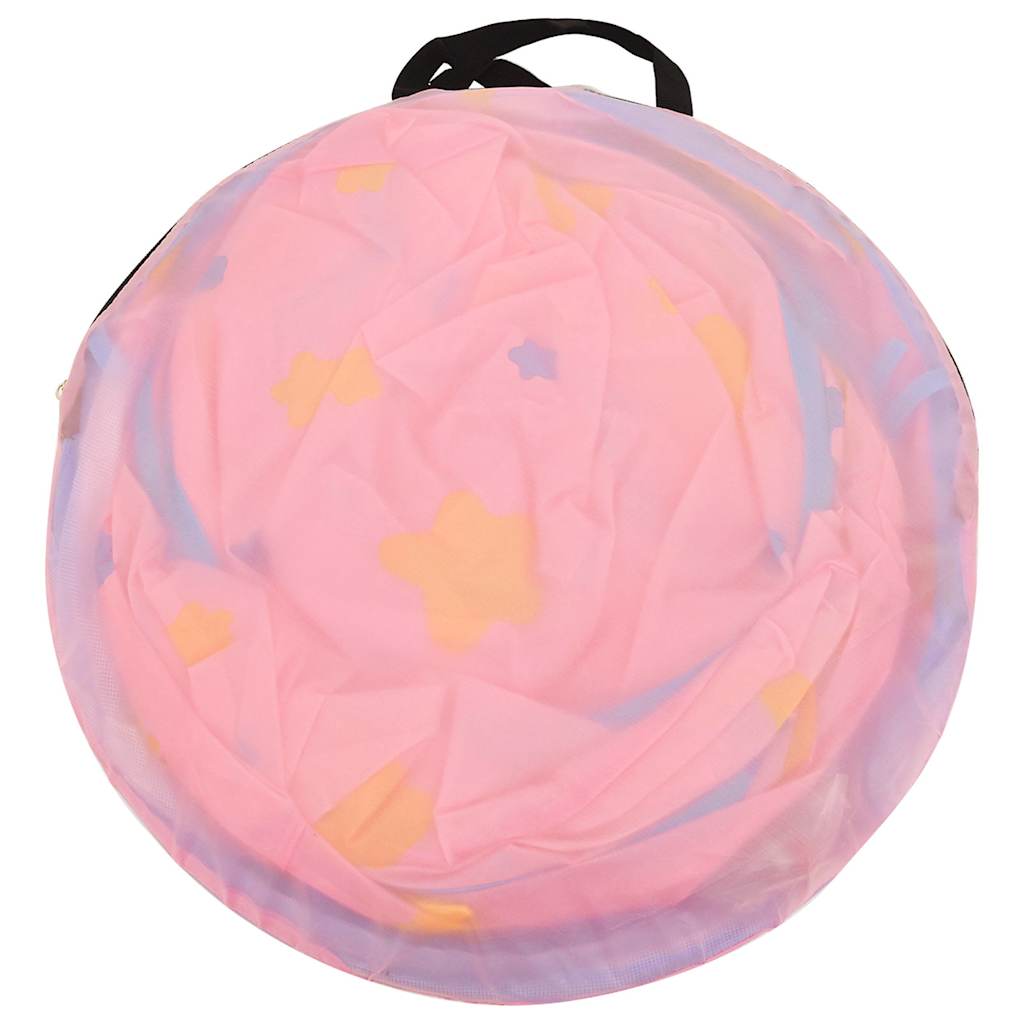 Lektält För Barn Rosa 301X120X128 Cm