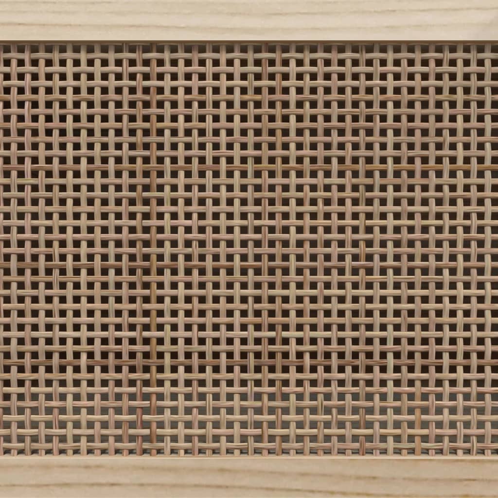 Tv-Bänk 105X30X40 Cm Massiv Furu &amp; Naturlig Rotting