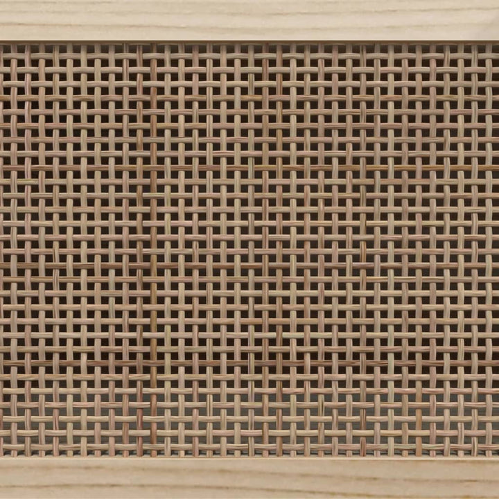 Tv-Bänk 105X30X40 Cm Massiv Furu &amp; Naturlig Rotting