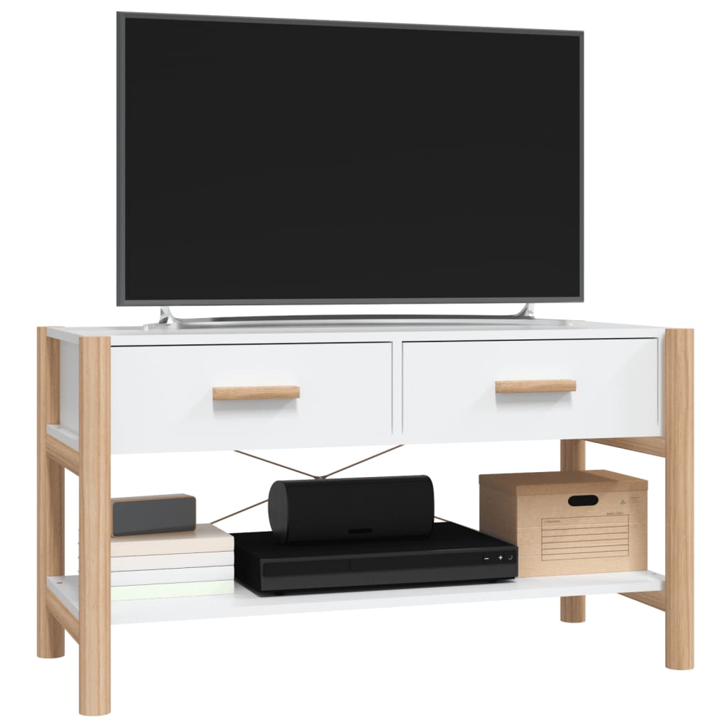 Tv-Bänk 82X38X45 Cm Konstruerat Trä