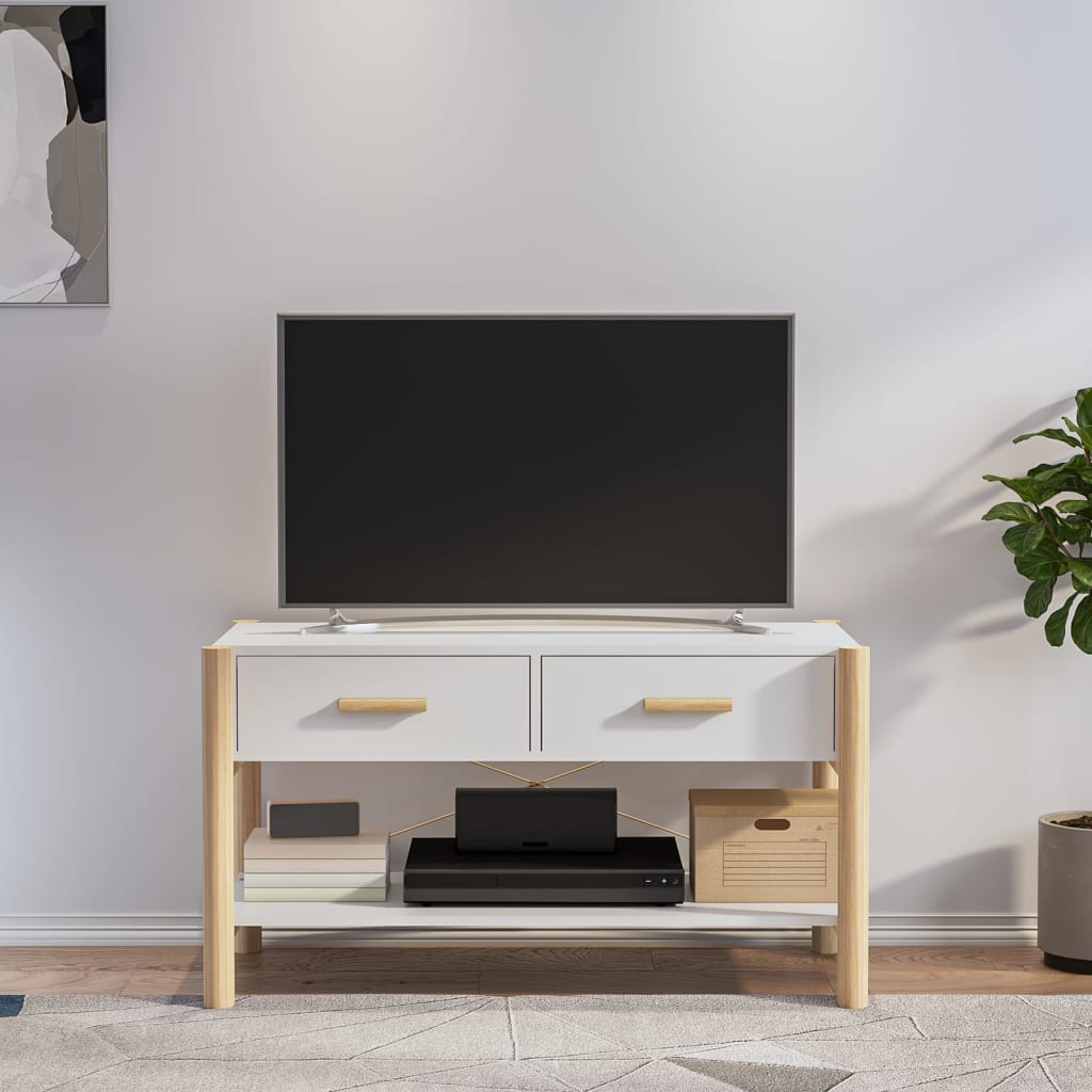 Tv-Bänk 82X38X45 Cm Konstruerat Trä