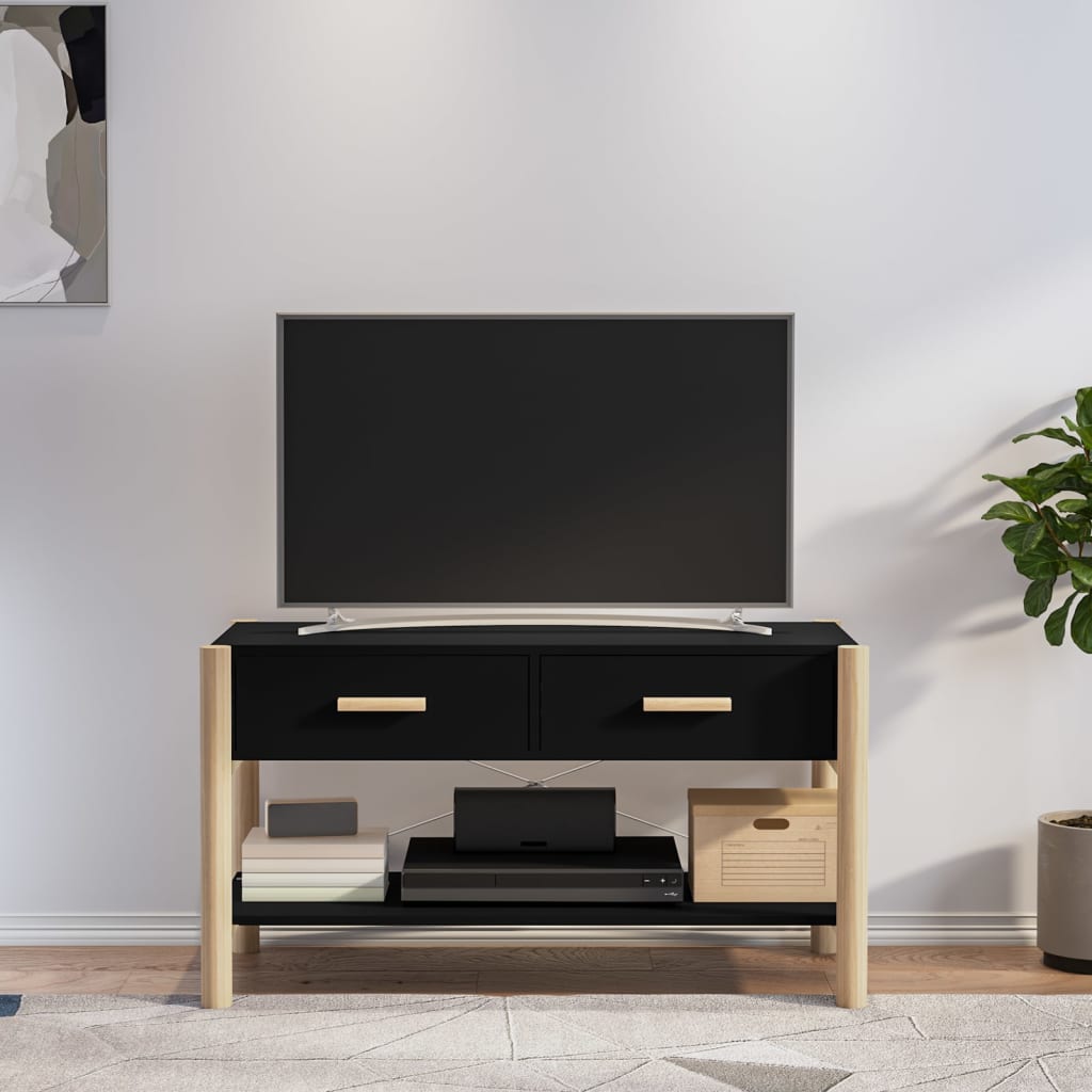 Tv-Bänk 82X38X45 Cm Konstruerat Trä