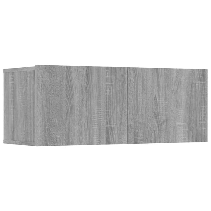 Tv-Skåp 4 Delar 80X30X30 Cm Konstruerat Trä
