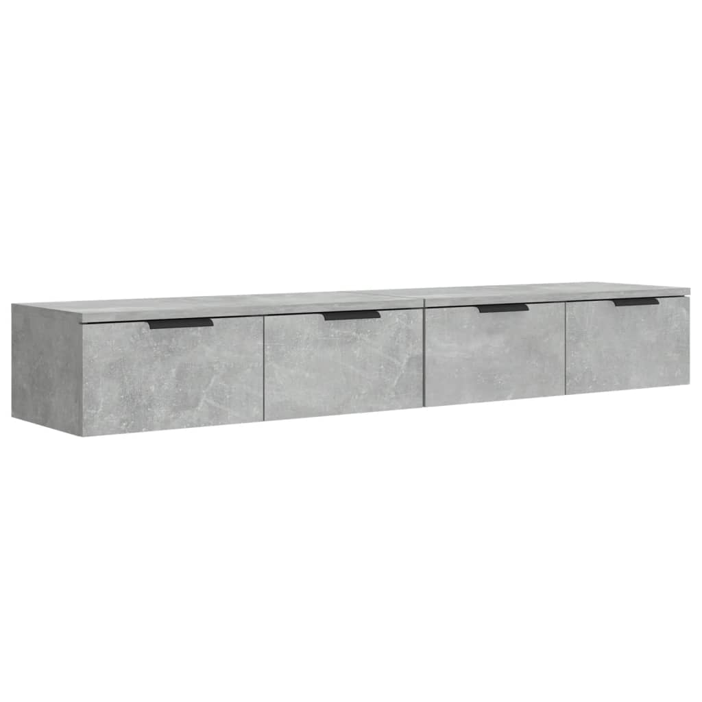 Väggskåp 2 St 68X30X20 Cm Konstruerat Trä