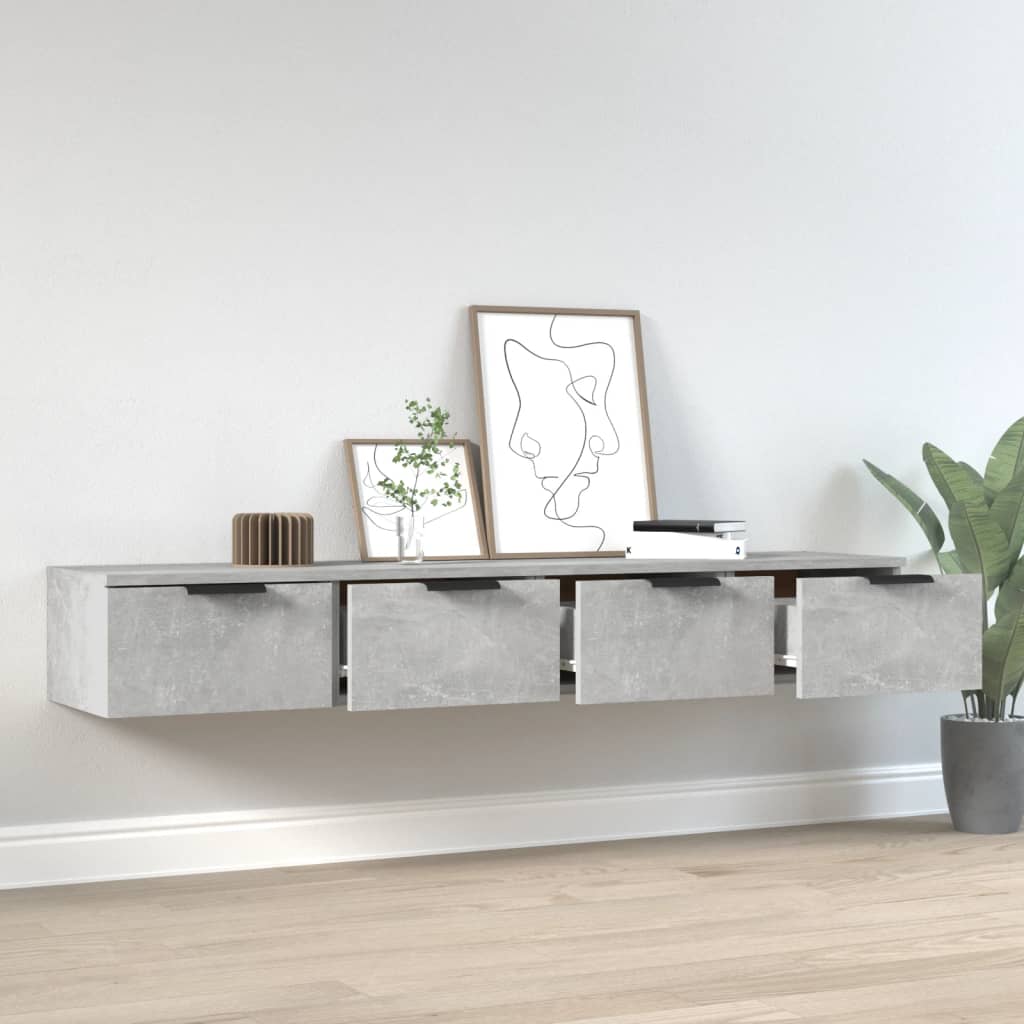 Väggskåp 2 St 68X30X20 Cm Konstruerat Trä