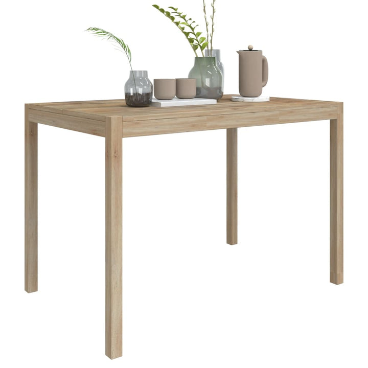 Matbord 110X70X75 Cm Massivt Akaciaträ