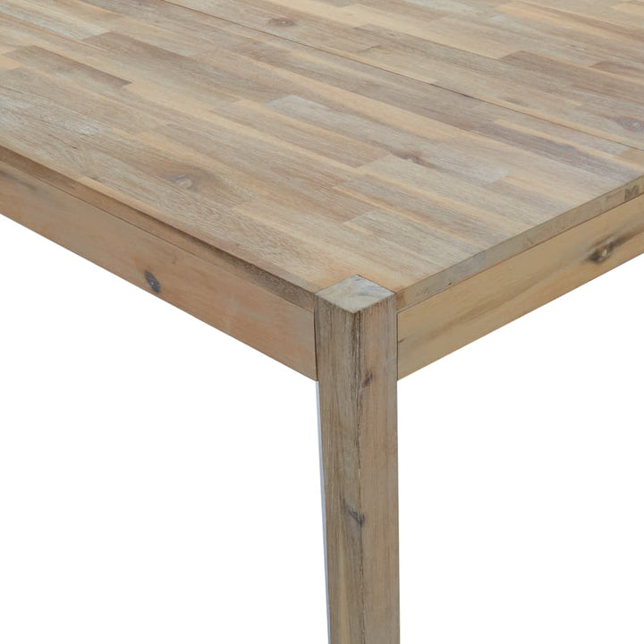 Matbord 110X70X75 Cm Massivt Akaciaträ
