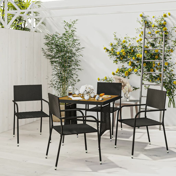 Matgrupp För Trädgården 5 Delar Konstrotting
